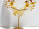 Unique Hematoid Quartz Golden Fire Quartz Wing Carving With Stand
