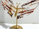 Fire Quartz Butterfly Wing Carving With Stand