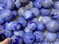 66 Pieces Blue Sodalite Spheres (Sea Freight Only)