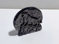 Silver Sheen Obsidian Tiger Carving Wholesale