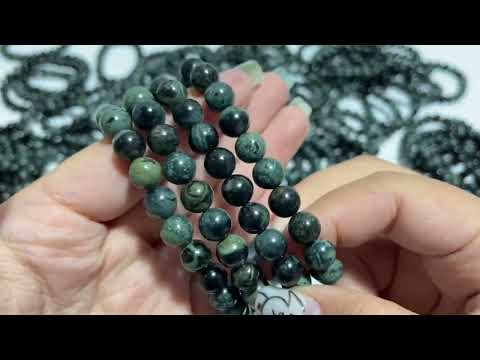 Local Stock - 8MM Kambaba Jasper Stone Bracelets Wholesale