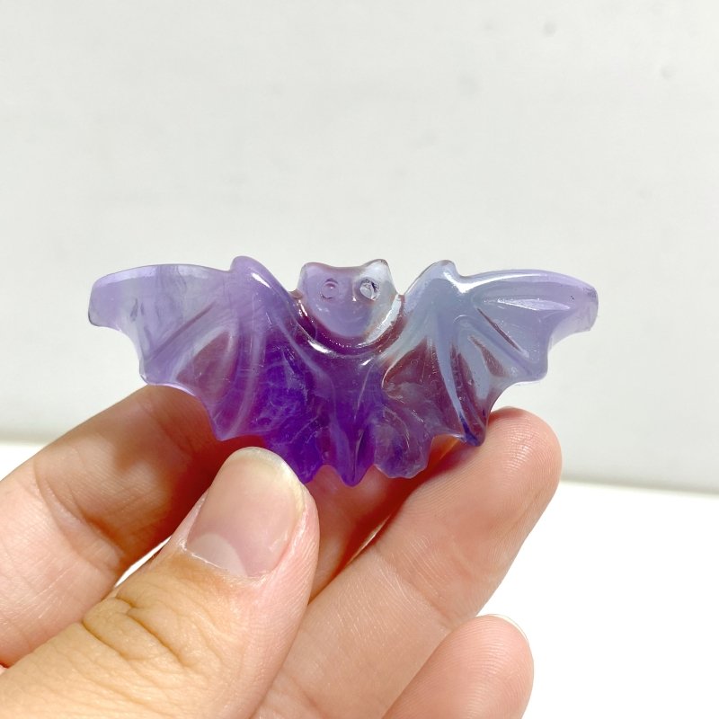 Rainbow Fluorite Bat Carving Wholesale -Wholesale Crystals