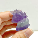 Rainbow Fluorite Unicorn Carving Wholesale - Wholesale Crystals