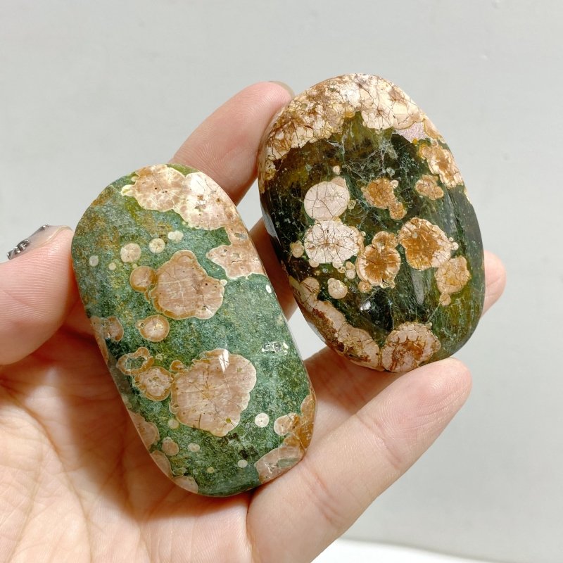 Rainforest Jasper Palm Stone Wholesale -Wholesale Crystals