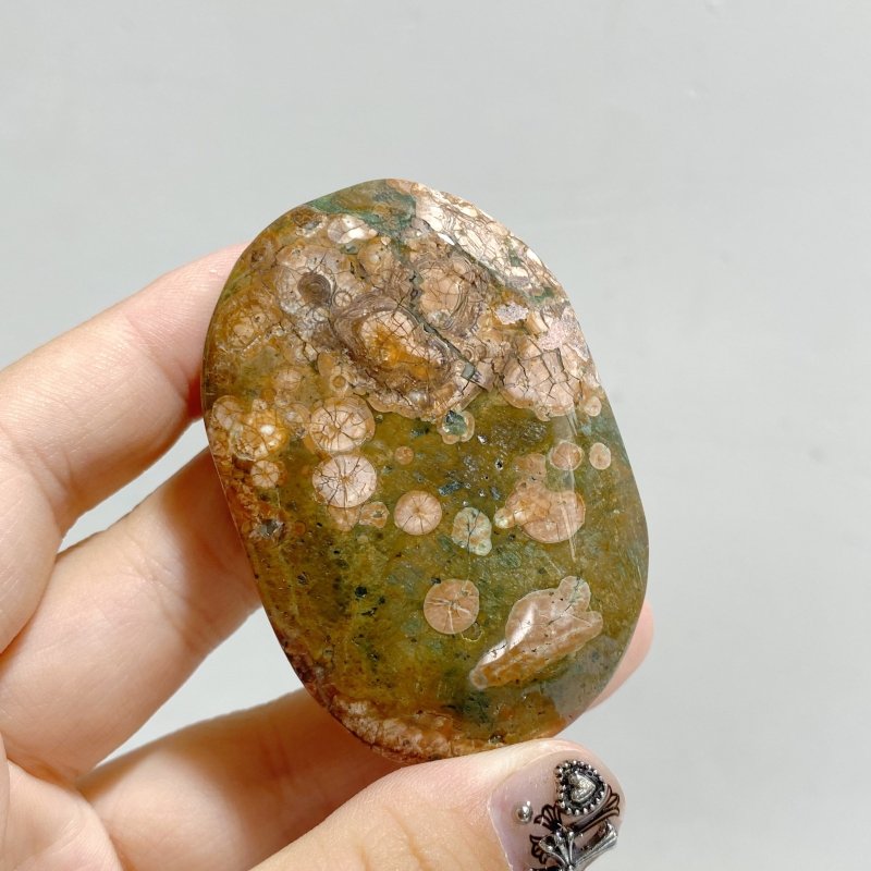 Rainforest Jasper Palm Stone Wholesale -Wholesale Crystals