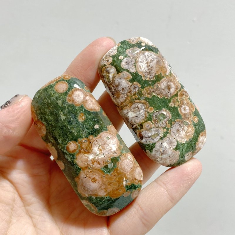 Rainforest Jasper Palm Stone Wholesale -Wholesale Crystals