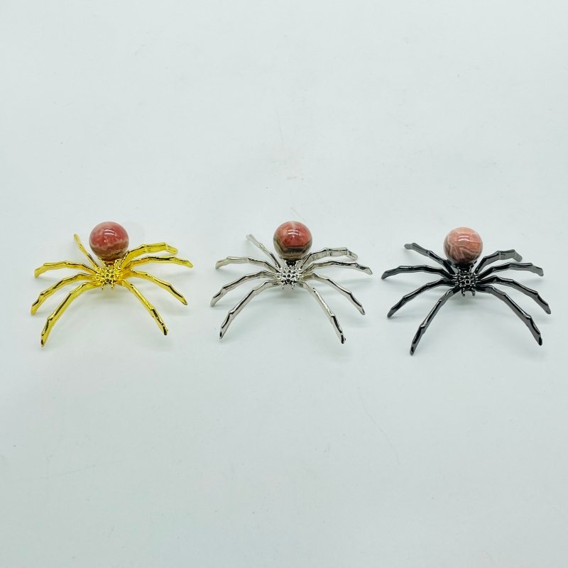 Rhodochrosite Sphere Spider Wholesale -Wholesale Crystals