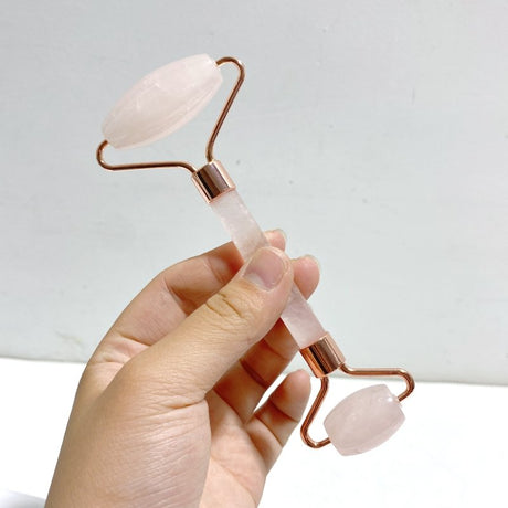Rose Quartz Roller and Gua Sha A Set Wholesale Stunning Box Set Perfect for Gift - Wholesale Crystals