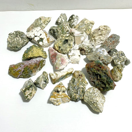 Rough Shape Polished 8th Vein Ocean Jasper Wholesale - Wholesale Crystals