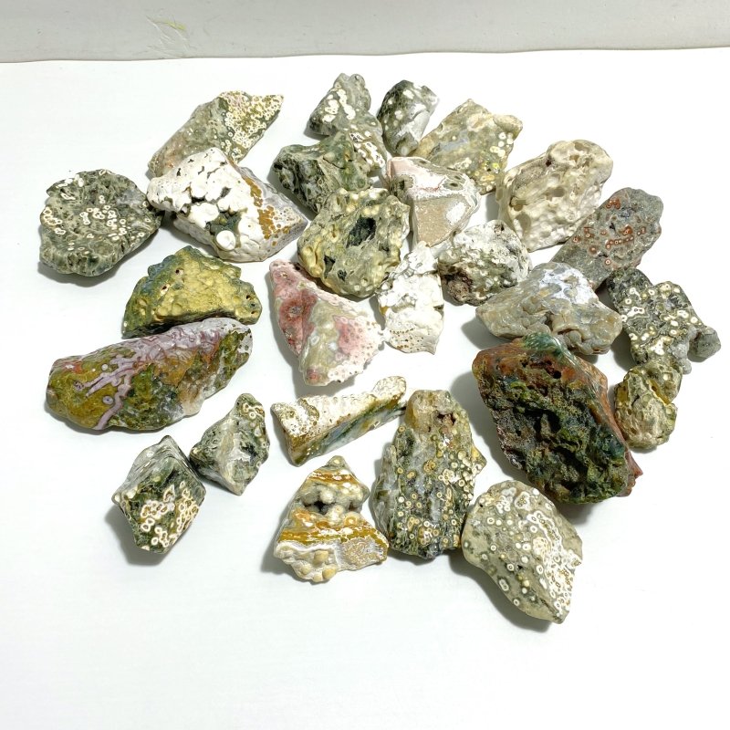 Rough Shape Polished 8th Vein Ocean Jasper Wholesale
