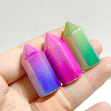 Short Aura Opalite Tower Wholesale - Wholesale Crystals
