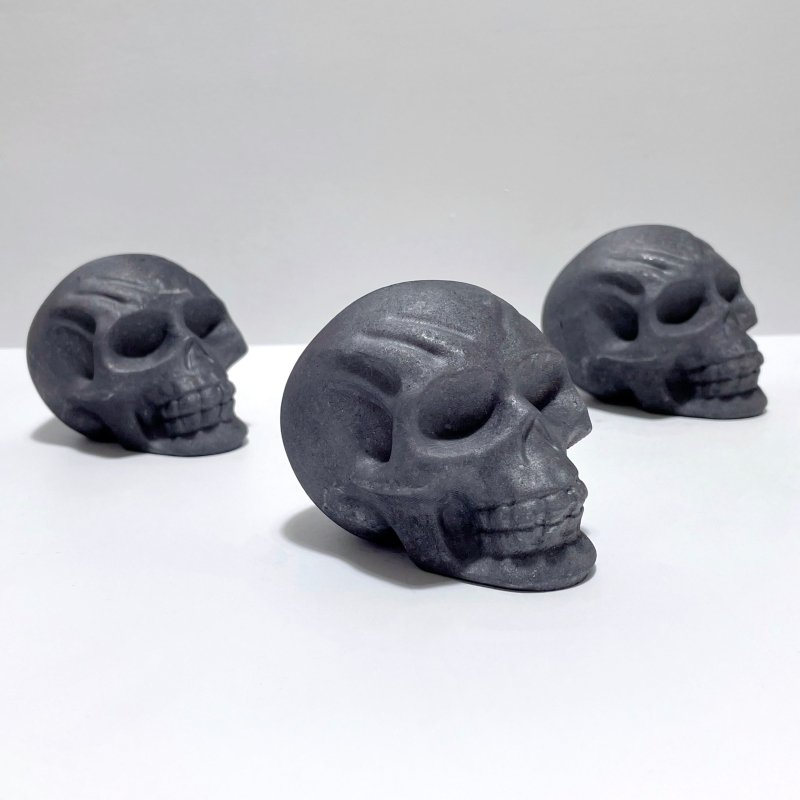 Shungite Skull Carving Wholesale - Wholesale Crystals