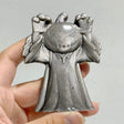 Silver Sheen Obsidian Halloween Pumpkin Ghost Carving Wholesale -Wholesale Crystals