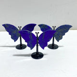 Small Lapis Lazuli Butterfly Carving With Stand Wholesale - Wholesale Crystals