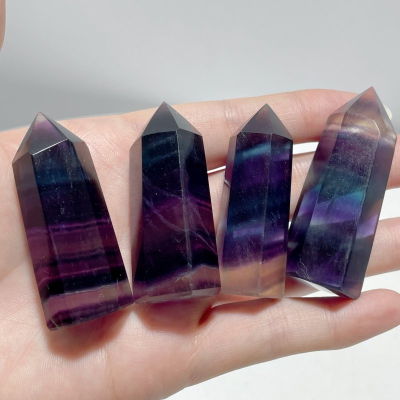 Small Rainbow Fluorite Point Tower Wholesale - Wholesale Crystals