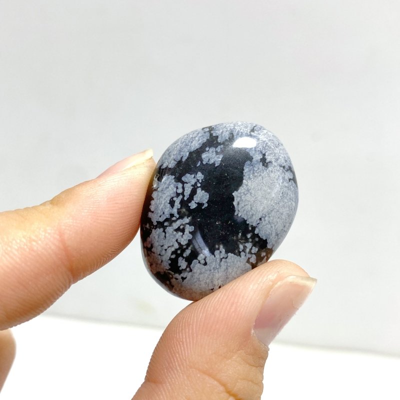 Snowflake Obsidian Tumbled Wholesale - Wholesale Crystals