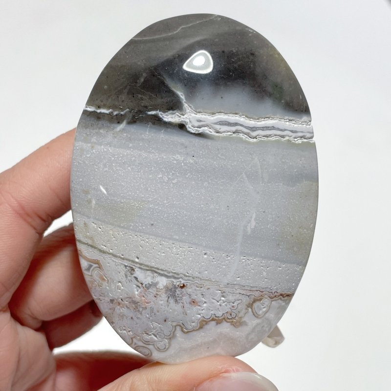 Stripe Morocco Agate Palm Stone Wholesale - Wholesale Crystals