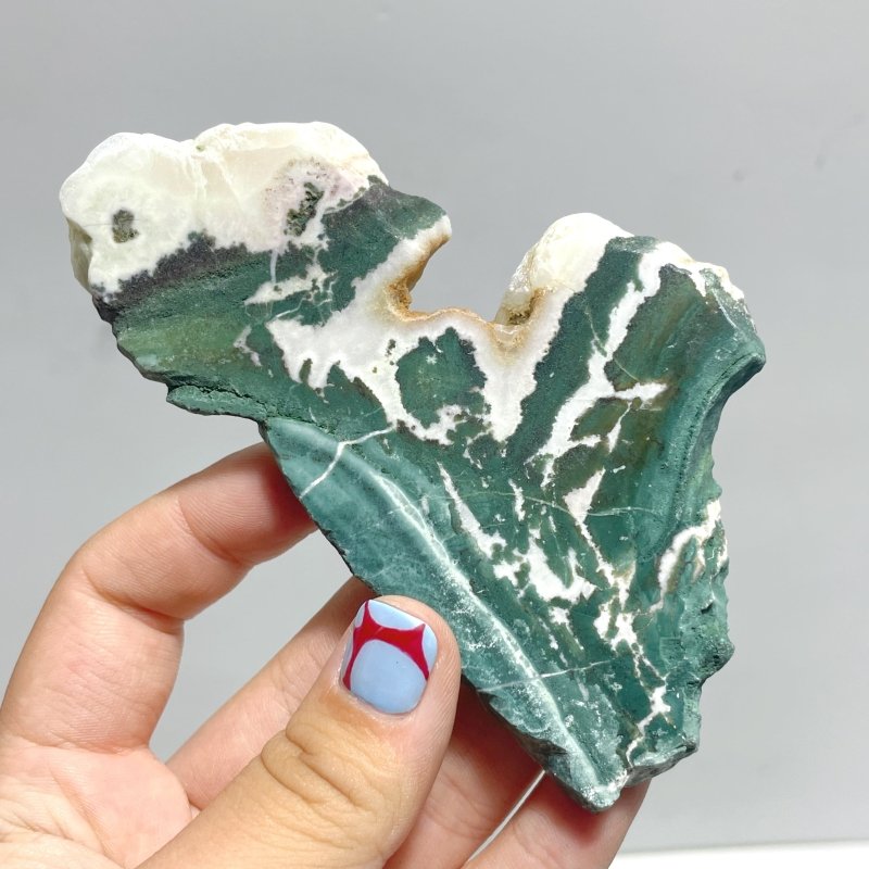 Stripe Moss Agate Slab Wholesale