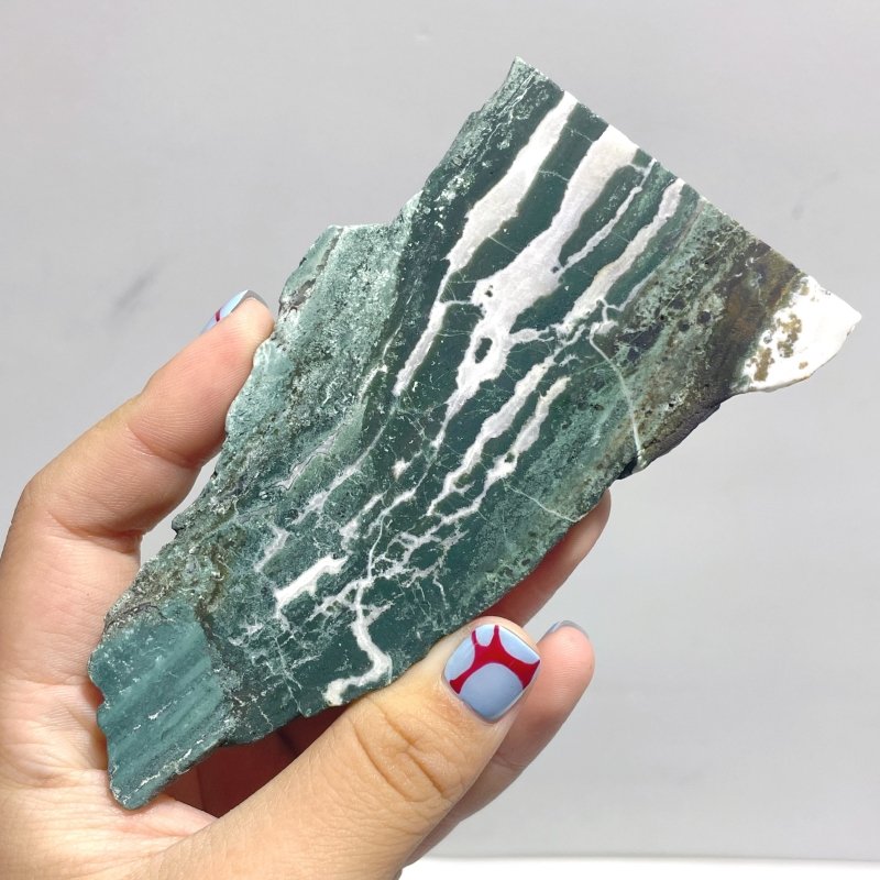 Stripe Moss Agate Slab Wholesale