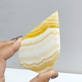 Stripe Yellow Calcite Arrow Head Shape Wholesale -Wholesale Crystals