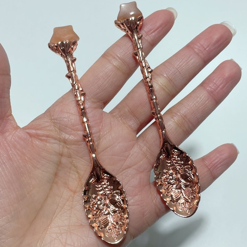 Sunstone Mini Star Coffee Spoon Wholesale - Wholesale Crystals