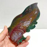 Symmetry Butterfly Wing With Stand Ocean Jasper - Wholesale Crystals