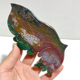 Symmetry Butterfly Wing With Stand Ocean Jasper - Wholesale Crystals