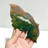 Symmetry Butterfly Wing With Stand Ocean Jasper - Wholesale Crystals