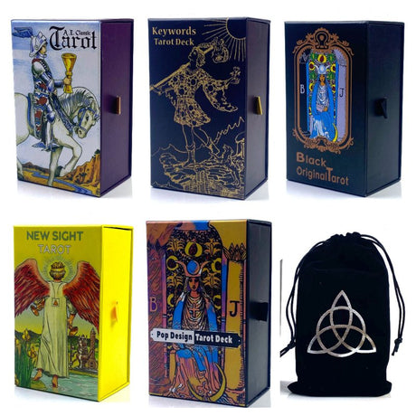 Tarot Cards 65 (Pull - out Gift Box) - Wholesale Crystals