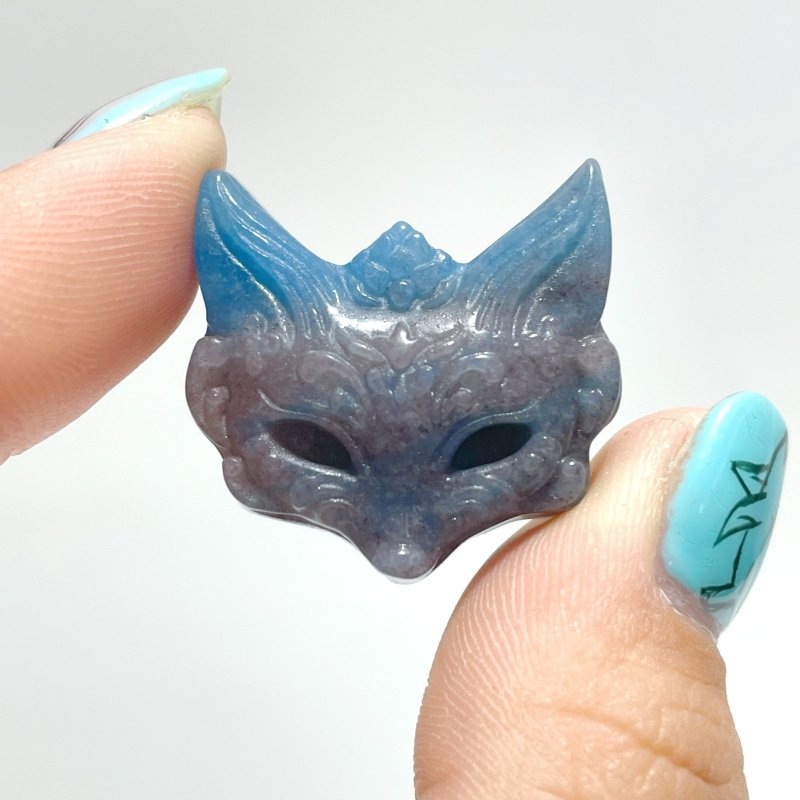Trolleite Stone Fox Face Carving Wholesale - Wholesale Crystals