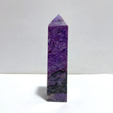 Unique 21CM Charoite Tower Point - Wholesale Crystals
