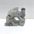 Unique Black Tourmaline Flying Dragon Castle Carving - Wholesale Crystals
