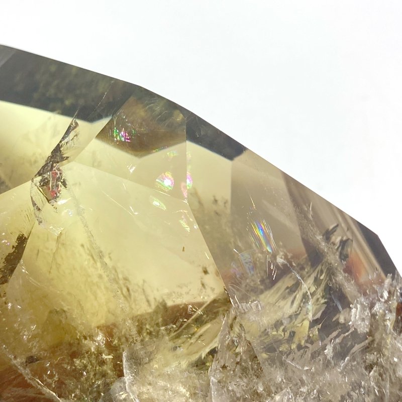 Unique Citrine Tower Point With Rainbow -Wholesale Crystals