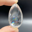 Unique Clear Quartz With Rainbow Waterdrop Shape For DIY Pendant -Wholesale Crystals