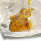 Unique Fire Quartz Dentritic Quartz Double Point With Rainbow With Stand - Wholesale Crystals