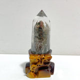 Unique Garden Quartz Point With Stand -Wholesale Crystals
