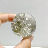 Unique Garden Quartz Sphere With Wooden Stand -Wholesale Crystals