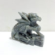 Unique Labradorite Flying Dragon Castle Carving - Wholesale Crystals