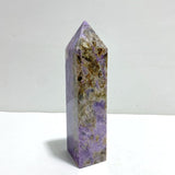 Unique Large Charoite Four - sided Point 5 - Wholesale Crystals