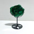 Unique Malachite Specimen Raw Bottom With Stand - Wholesale Crystals