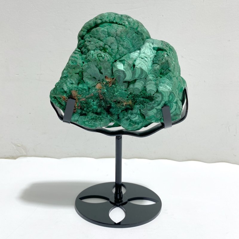 Unique Malachite Specimen With Stand -Wholesale Crystals