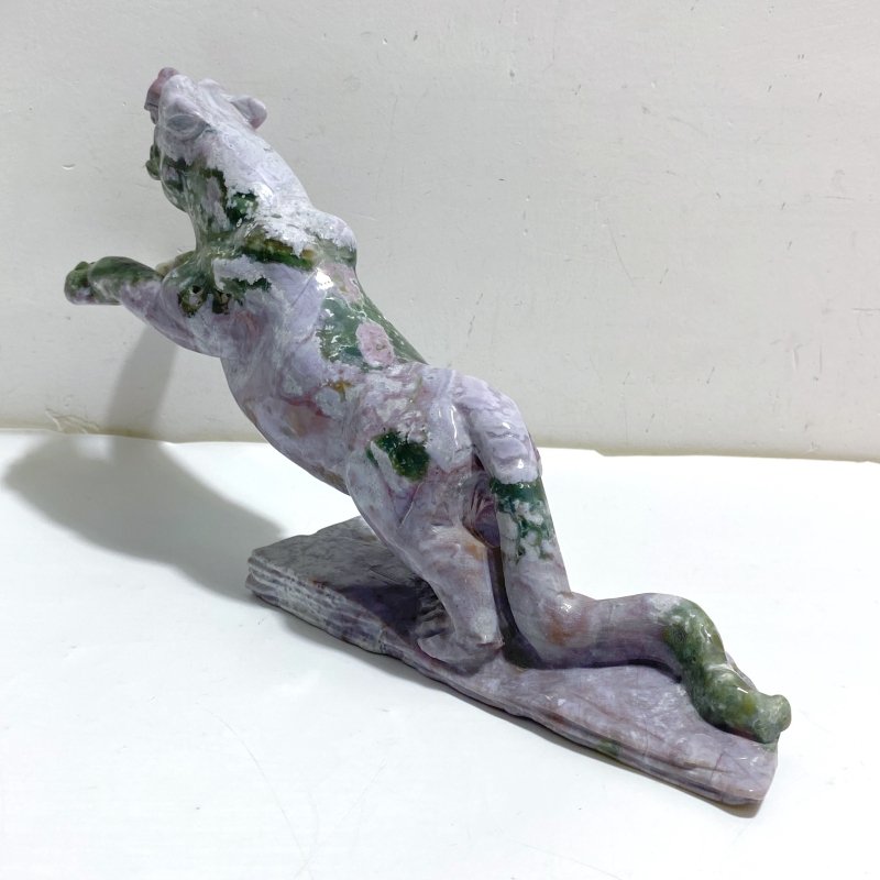 Unique Ocean Jasper Leopard Panther Crystal Carving -Wholesale Crystals
