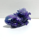 Unique Purple Fluorite Chinese Cabbage Carving 3 - Wholesale Crystals