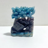 Unique Trolleite Bird&Flower Carving - Wholesale Crystals