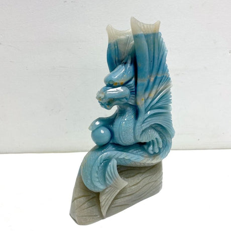 Unique Trolleite Flying Dragon Carving 13 - Wholesale Crystals