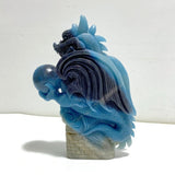 Unique Trolleite Stone Flying Dragon Carving 5 - Wholesale Crystals