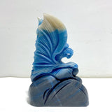 Unique Trolleite Stone Flying Dragon Carving 9 - Wholesale Crystals
