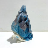 Unique Trolleite Stone Mermaid Carving - Wholesale Crystals