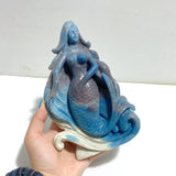Unique Trolleite Stone Mermaid Carving - Wholesale Crystals