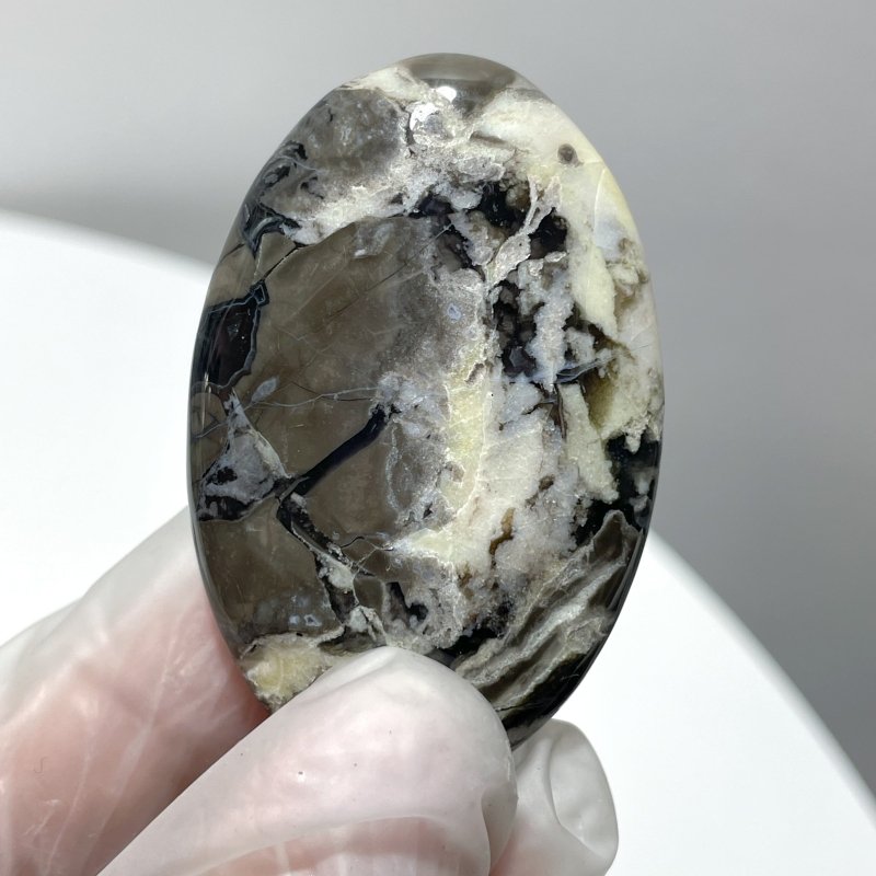 Volcanic Agate Palm Wholesale(No UV Reactive) - Wholesale Crystals